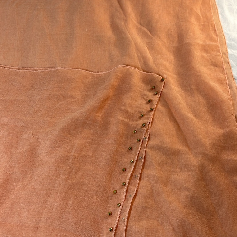 Pretty Peach Scarf - Picture 4 of 4